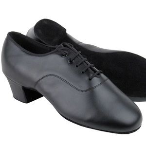 DANCE SHOE - C2301 black leather (men)